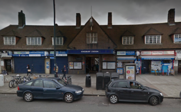 Three people injured after shooting outside north-west London Tube station